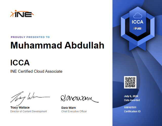 INE Certified Cloud Associate